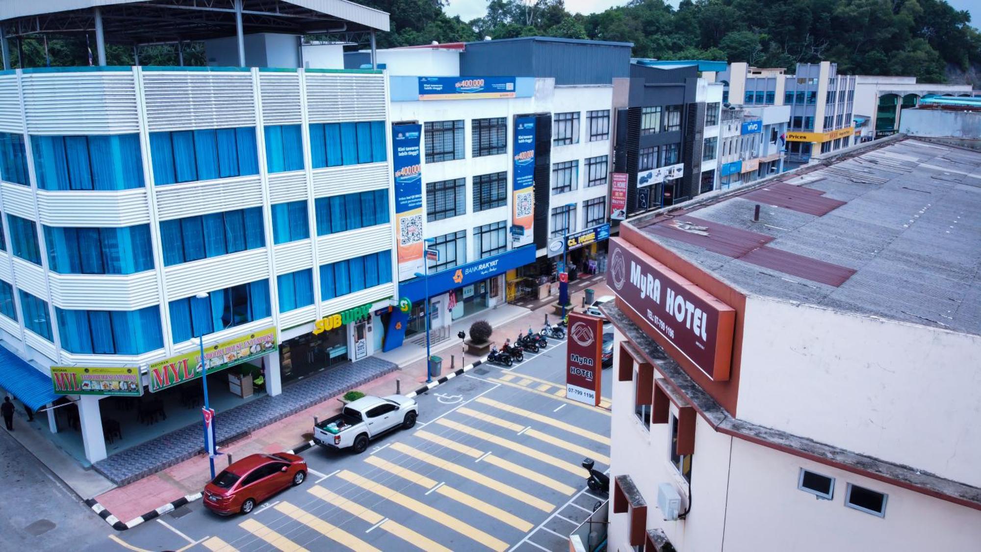 Myra Hotel Mersing Exterior foto